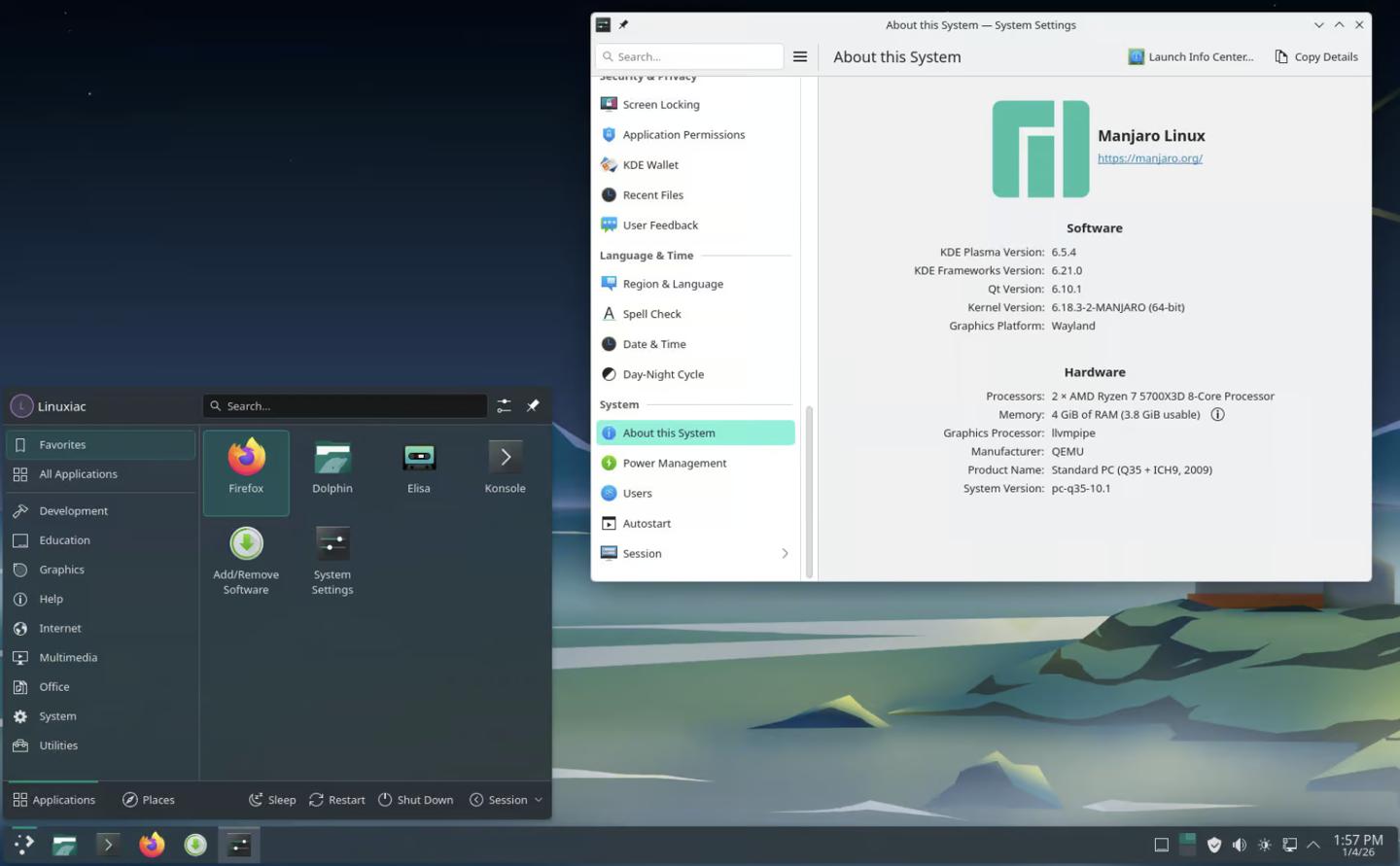 Manjaro Linux 26发布:默认启用Wayland会话__Manjaro Linux 26发布:默认启用Wayland会话
